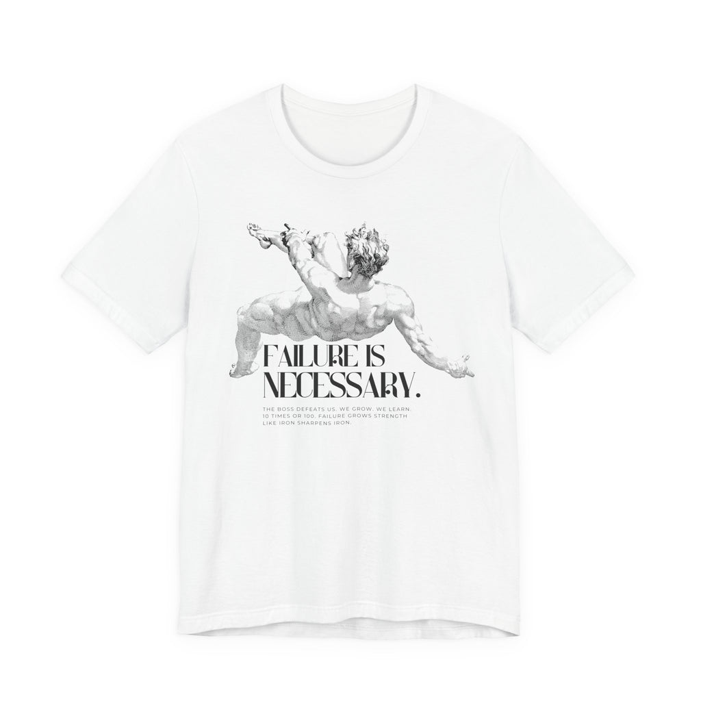 Failure is Necessary Gamer Unisex Tee