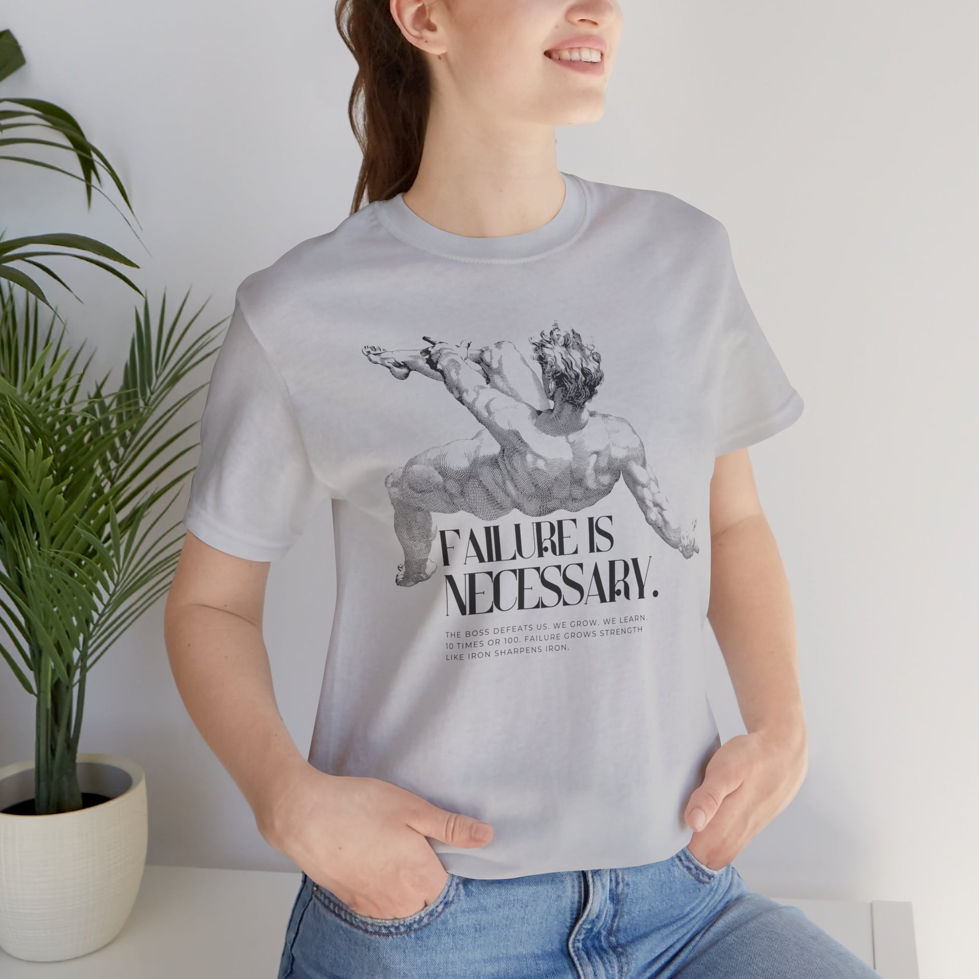 Failure is Necessary Gamer Unisex Tee