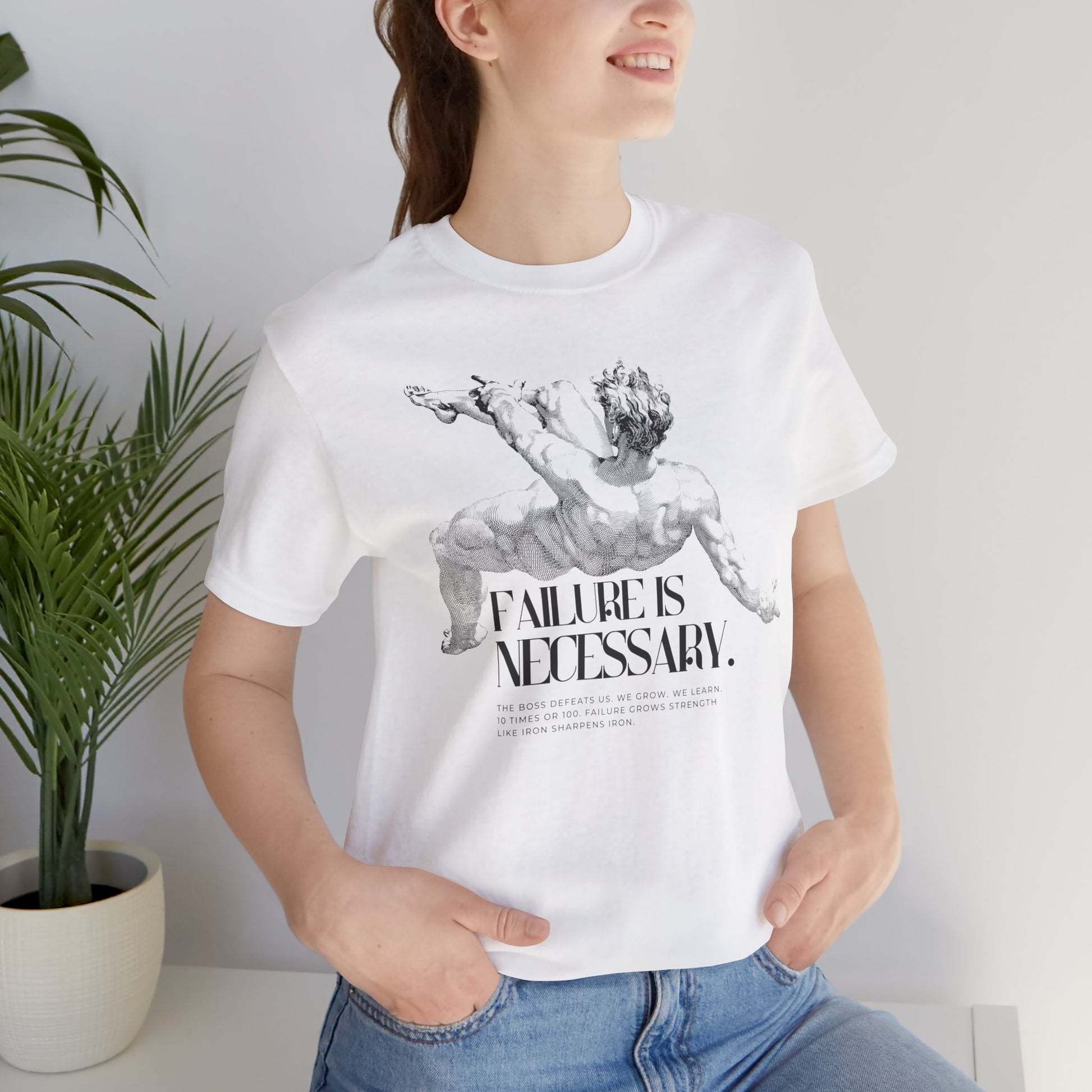 Failure is Necessary Gamer Unisex Tee